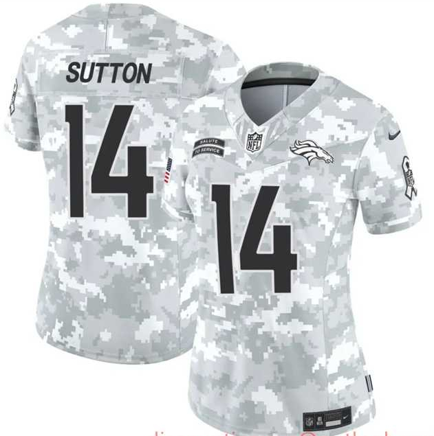 Women's Denver Broncos #14 Courtland Sutton 2024 F.U.S.E Arctic Camo Salute To Service Limited Stitched Jersey Dzhi,We sell and wholesale Women's Denver Broncos #14 Courtland Sutton 2024 F.U.S.E Arctic Camo Salute To Service Limited Stitched Jersey Dzhi on line form chian!